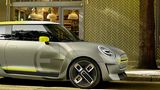 Das "E" ist am Mini Electric Concept prominent vertreten