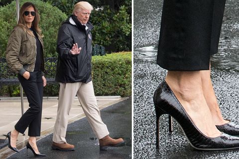 Melania Trump High Heels Texas neu