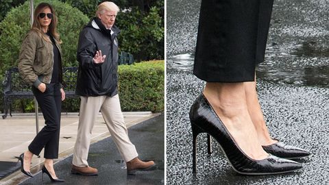 Melania Trump High Heels Texas neu