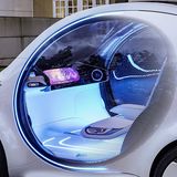 Smart Vision EQ Fortwo - ein Cockpit ohne Pedale oder Lenkrad