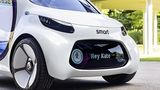Smart Vision EQ Fortwo - das Display vorn ist eine Kommunikationsfläche