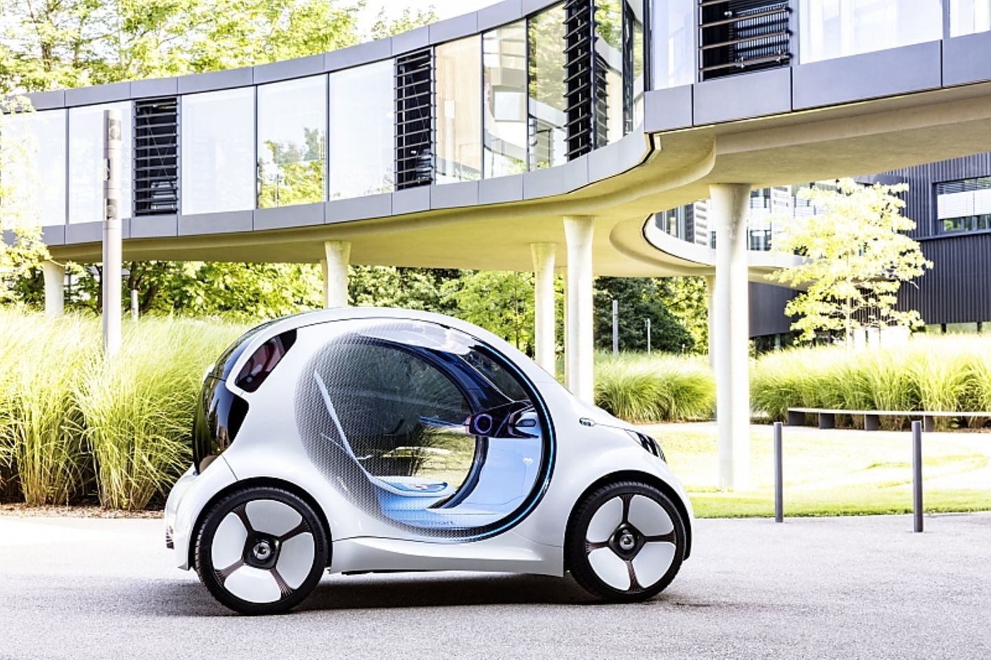 Smart Vision EQ Fortwo - natürlich mit Tridion-Sicherheitszelle