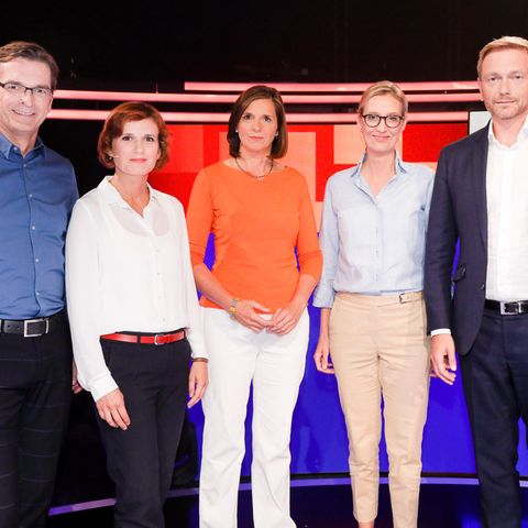 Christian Lindner TV-Duell der kleinen Parteien