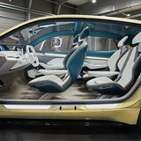 Skoda Vision E - die gegenläufig öffnenden Türen bleiben der Studie vorbehalten