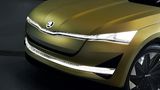 Skoda Vision E - die Front wurde leicht verändert