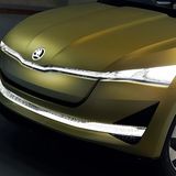 Skoda Vision E - die Front wurde leicht verändert