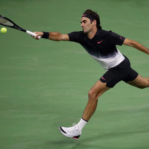 Roger Federer, hier bei seinem Sieg in der ersten Runde der US Open in New York gegen den US-Profi Frances Tiafoe