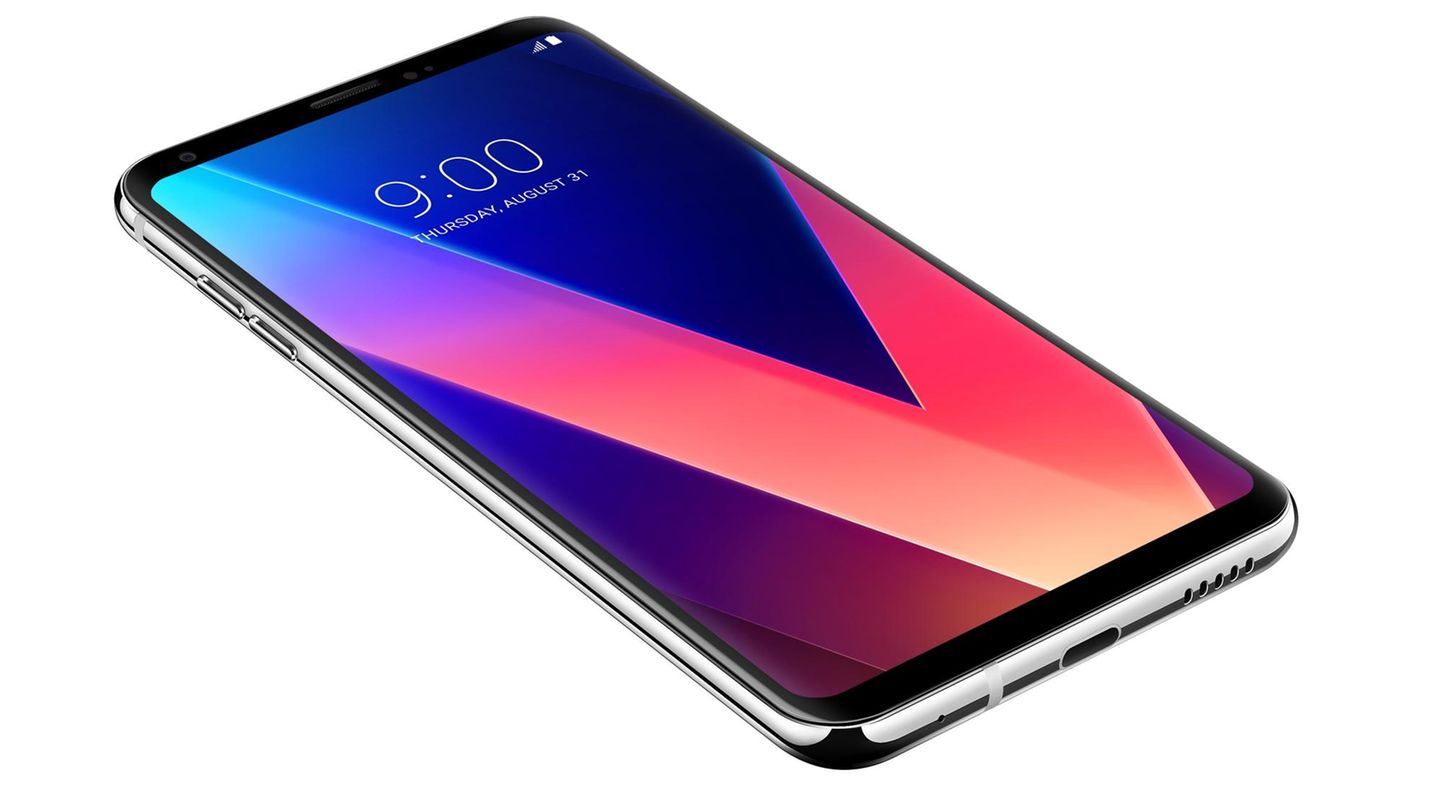 Die Front des LG V30
