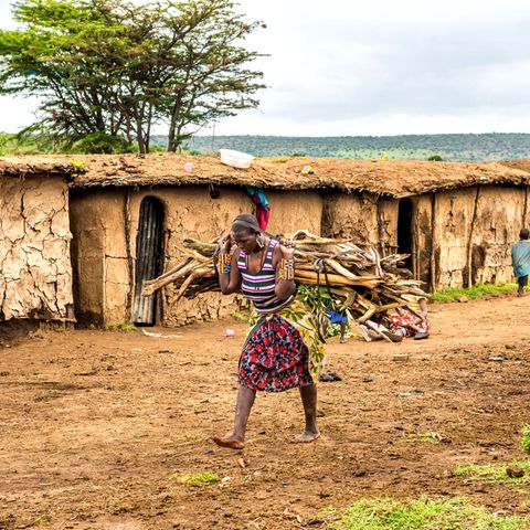 Dorf in Kenia