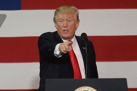 Donald Trump spricht in Springfield über seine Steuerreform