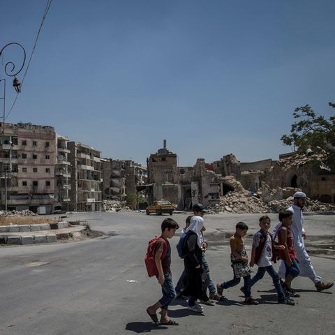 Aleppo nach der syrischen Revolution: Unter den Ruinen das Leben