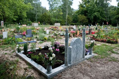 Der islamische Friedhof in Berlin-Neukölln