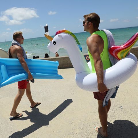 Urlauber am Ballermann