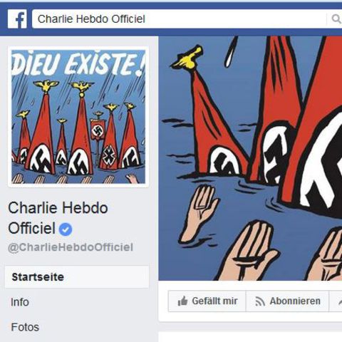 Hurrikan Harvey in Texas: "Charlie Hebdo" provoziert mit Neonazi-Cover zu Flutopfern
