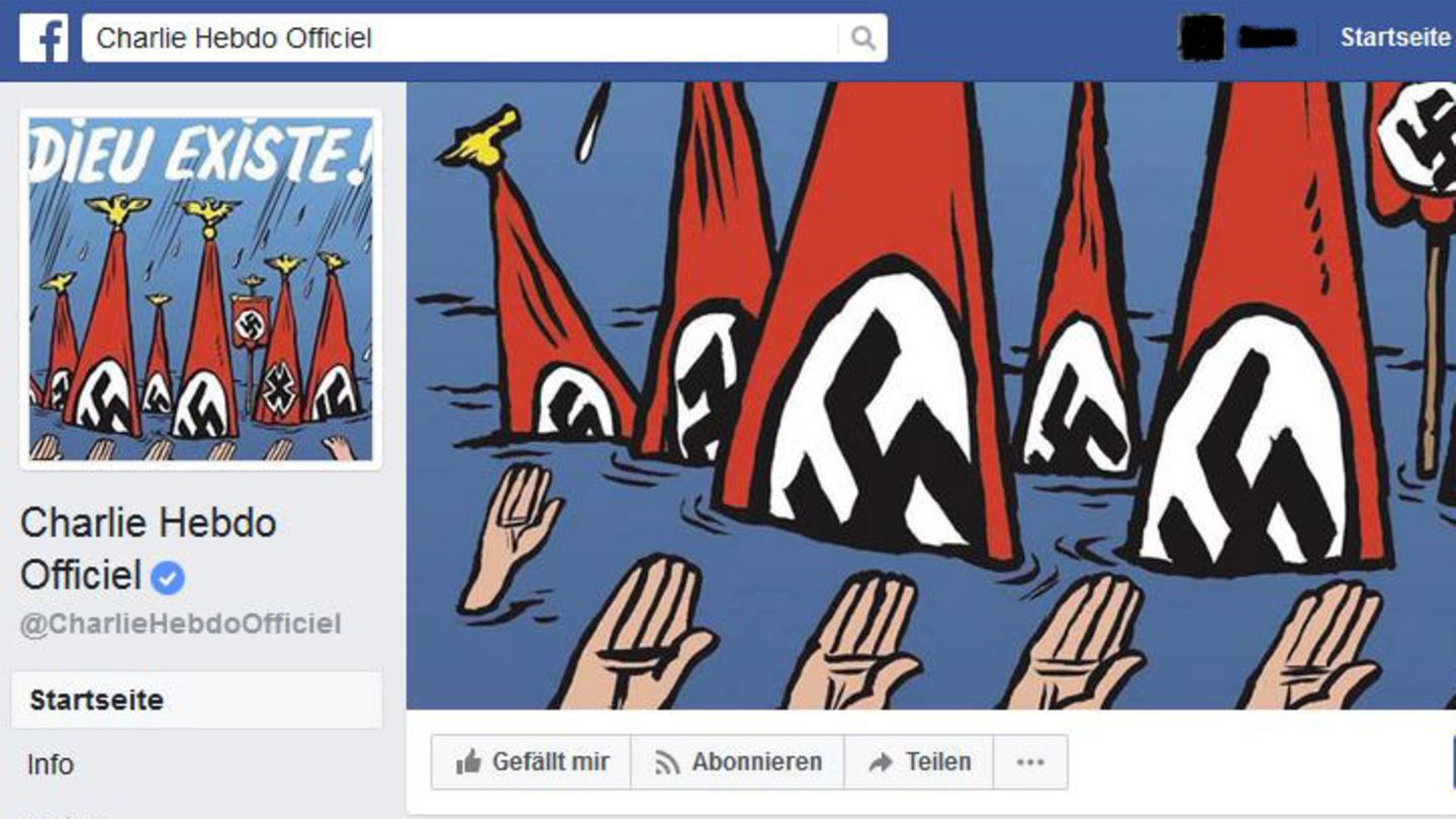 Hurrikan Harvey in Texas: "Charlie Hebdo" provoziert mit Neonazi-Cover zu Flutopfern