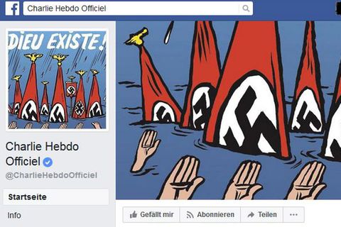 Hurrikan Harvey in Texas: "Charlie Hebdo" provoziert mit Neonazi-Cover zu Flutopfern
