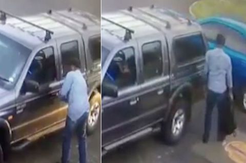 Vorsicht mit Wertsachen: So schnell räumen Diebe ein verschlossenes Auto aus