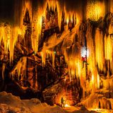 Eisklettern im Eidfjord in Norwegen