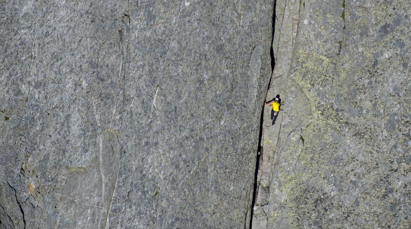 Piz Badile Nordostwand Piz Badile Nordostwand