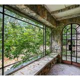 Aus den höheren Räumen sieht man den Hudson.