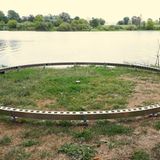 Auf diesem Ring rotiert der mobile Bungalow.