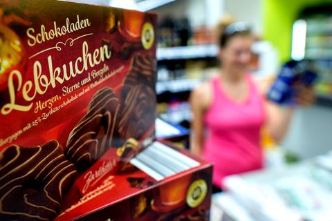 Lebkuchen im Supermarkt