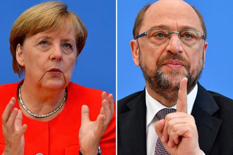 Angela Merkel gegen Martin Schulz: Wen finden Sie im TV-Duell überzeugender?