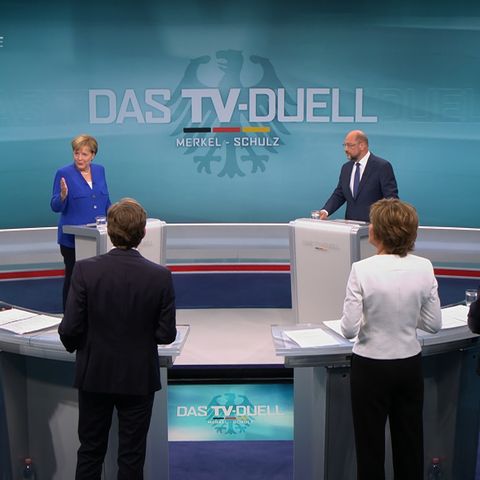 Angela Merkel und Martin Schulz im Fokus: Ist die Wahl wirklich schon gelaufen?