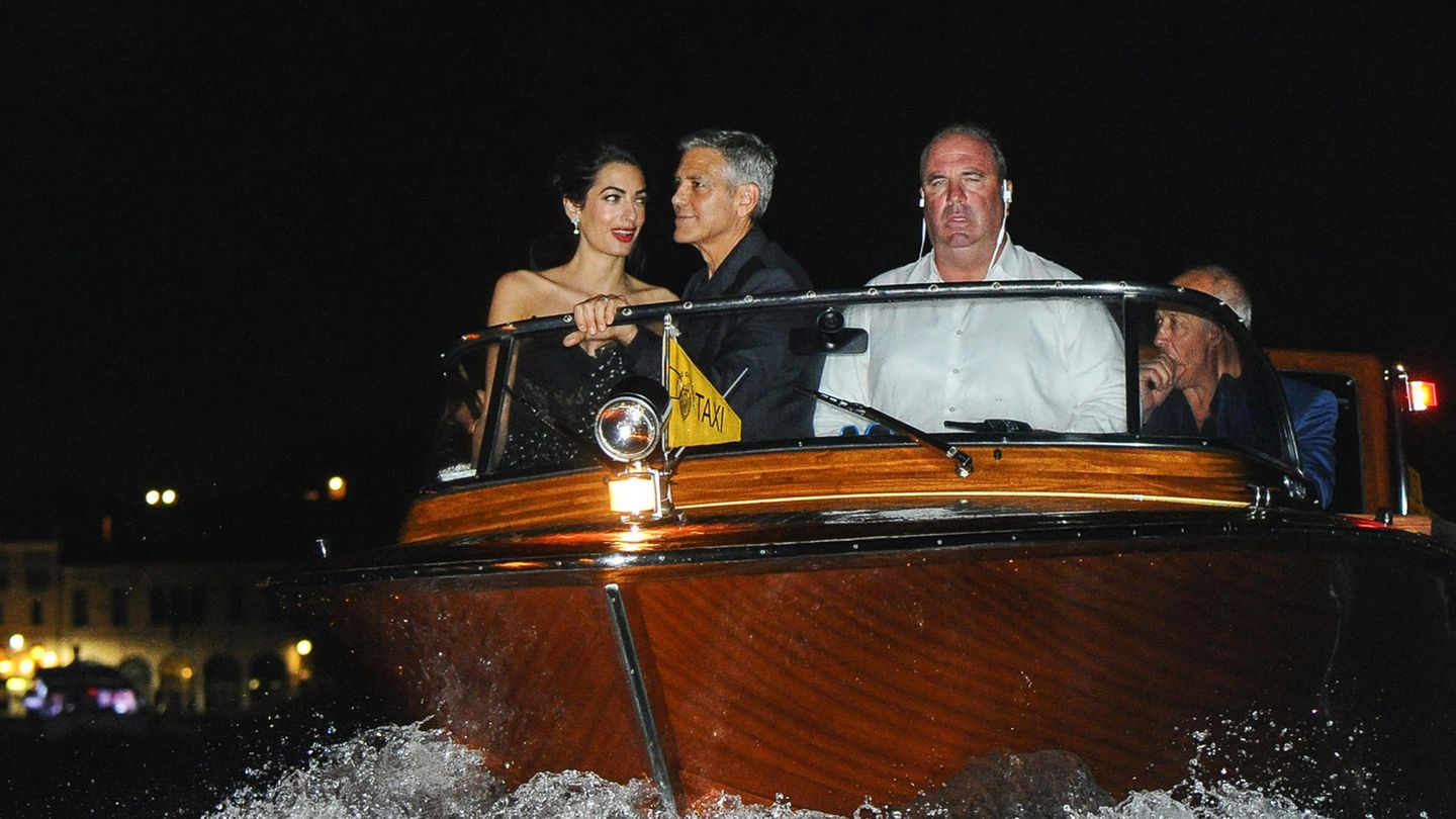 George und Amal Clooney besuchen die Filmfestspiele in Venedig