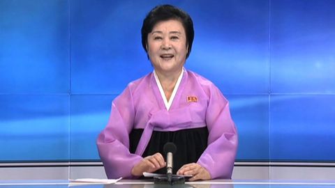 Wenn Nordkorea Wichtiges zu verkünden hat, taucht sie auf den TV-Bildschirmen auf: Ri Chun Hee