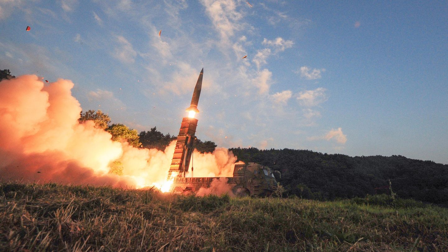 Raketentest Südkorea Nordkorea