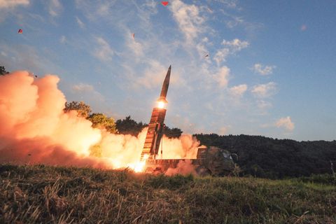 Raketentest Südkorea Nordkorea