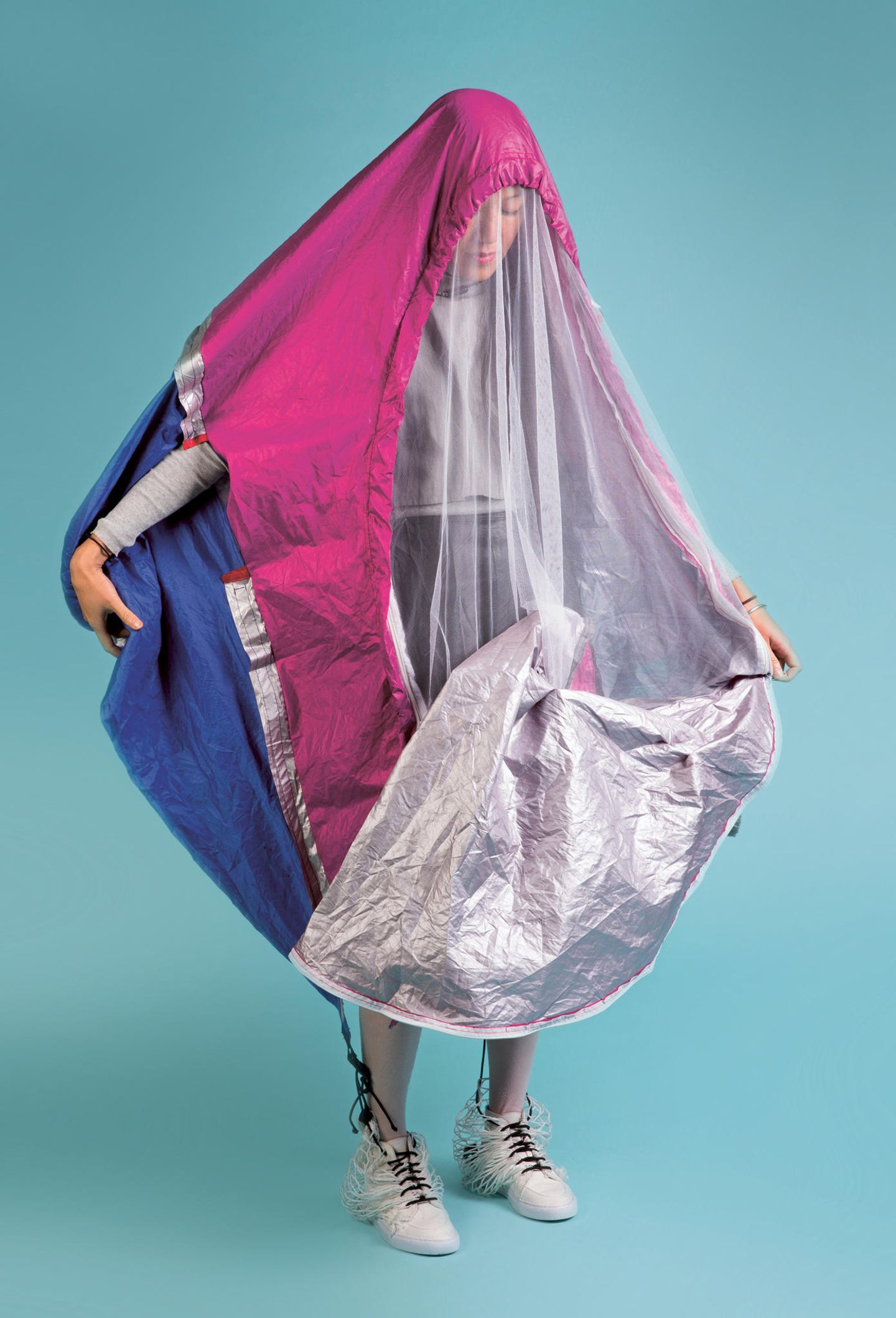 Walking Shelter, Sibling: Eine Mischung zwischen Zelt und Poncho.