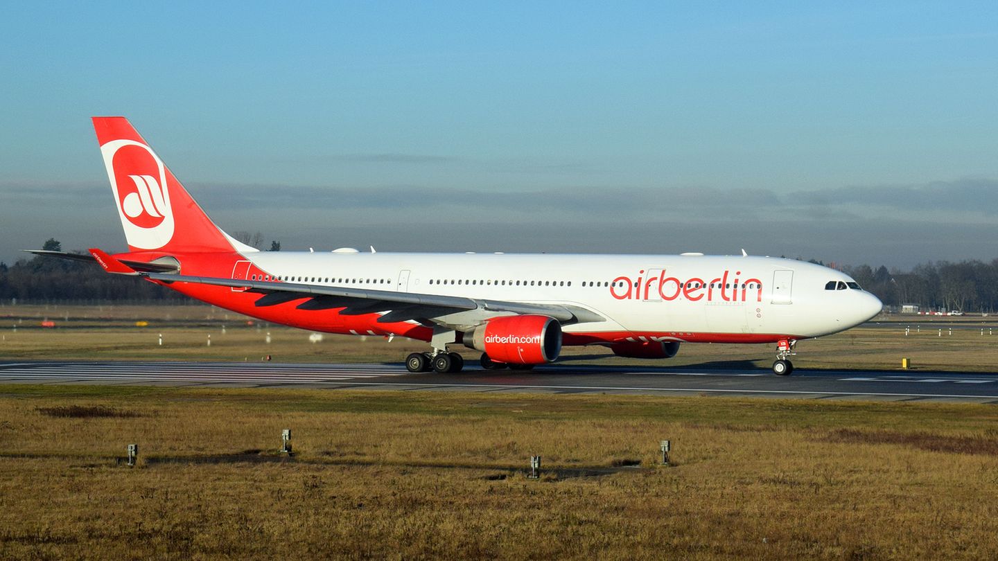 A330-200 von Air Berlin.