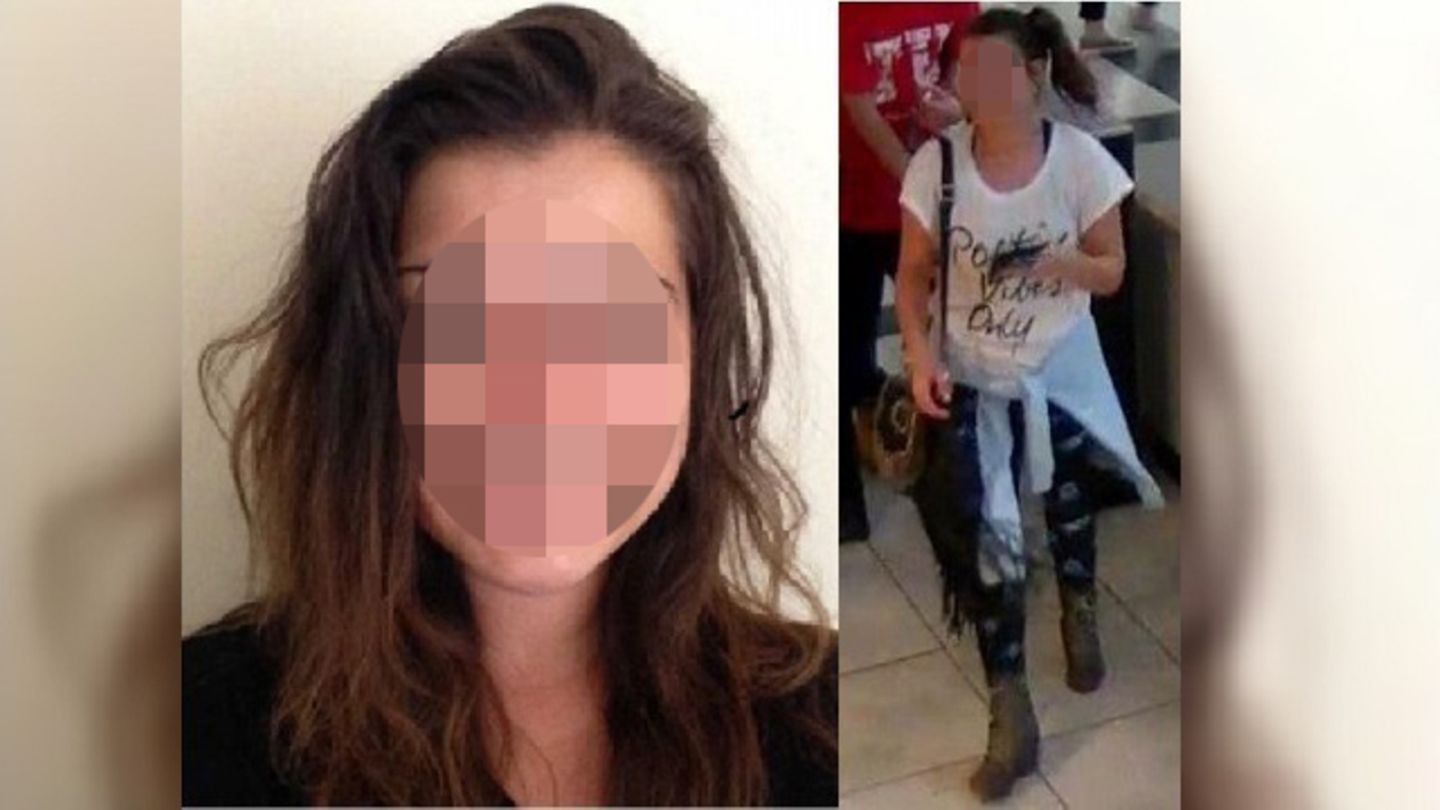 Die Leiche der 22-jährigen Jenna B. war seit Tagen gesucht worden. Diese Fotos hatte die Polizei bei der Suche benutzt.