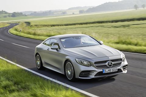 Mercedes S-Klasse Coupé 2018 - optisch kaum verändert