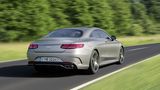 Mercedes S-Klasse Coupé 2018 - auch am Heck hat sich abgesehen von den Rückleuchten nichts getan