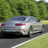 Mercedes S-Klasse Coupé 2018 - auch am Heck hat sich abgesehen von den Rückleuchten nichts getan