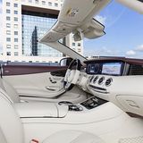 Der Innenraum des Mercedes S-Klasse Cabrio 2018