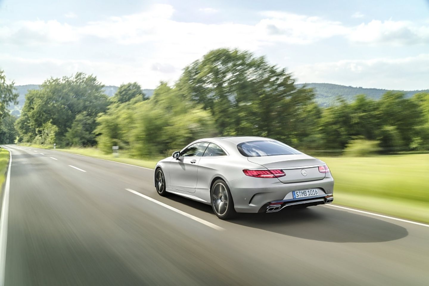 Mercedes S-Klasse Coupé 2018 - das Topmodell mit 630 PS-V12