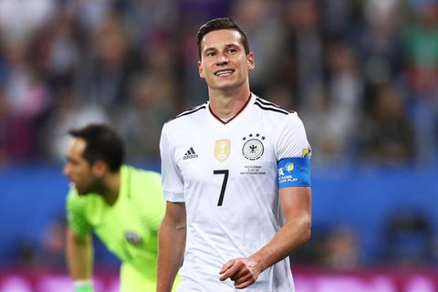 Julian Draxler trug beim Confed Cup die Kapitänsbinde