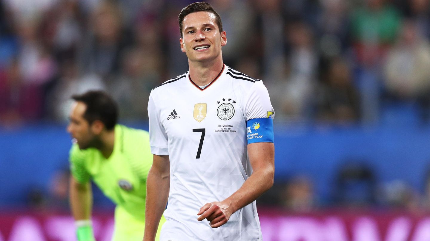Julian Draxler trug beim Confed Cup die Kapitänsbinde