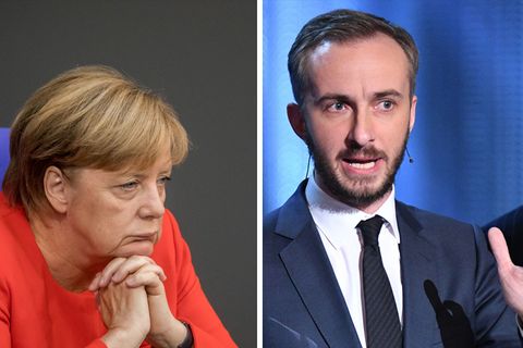 Satiriker Jan Böhmermann fordert von Angela Merkel, dass sie die Einschätzung zu seinem Gedicht zurücknimmt