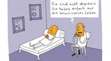 Cartoons von Schilling & Blum: Von traurigen Pandas und schüchternen Missionaren