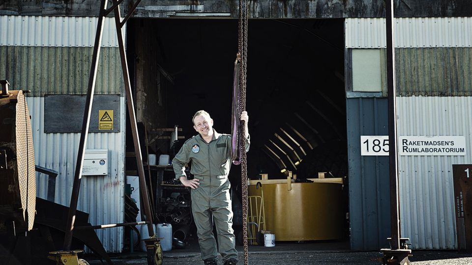 Fall Kim Wall: Madsens Werkstatt auf einem früheren Werftgelände Madsens Werkstatt auf einem früheren Werftgelände