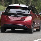 Nissan Leaf II 2018 - auch von hinten kaum wiederzuerkennen