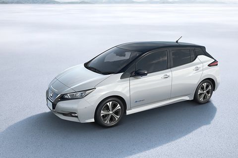 Nissan Leaf II 2018 - die maximale Reichweite liegt zwischen 380 und 500 km