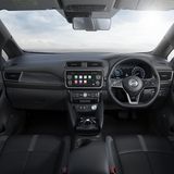 Das Cockpit des Nissan Leaf II 2018
