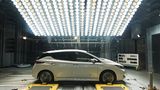 Nissan Leaf II 2018 - und natürlich auch unter der Höhensonne