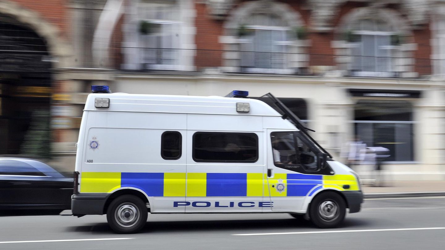 Ein Polizeiauto in London als Symbolfoto